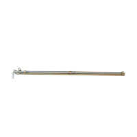 Zavor poarta cu arc si prindere lacat, 800 mm
