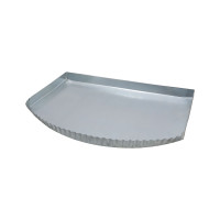 Tava jaratec soba din tabla zincata, 400 x 225 x 2.5mm, MSA Group
