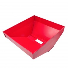 Accesoriu cuva mare pentru moara cu ciocanele, rosie