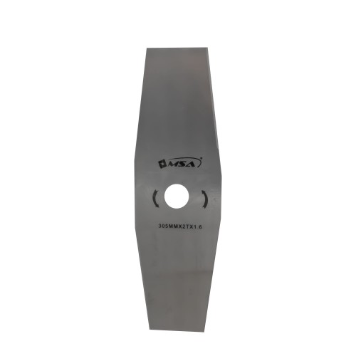 Cutit Motocoasa Blade, 2 Dinti Inox, 305mmx25.4mm,T2, 1.6mm