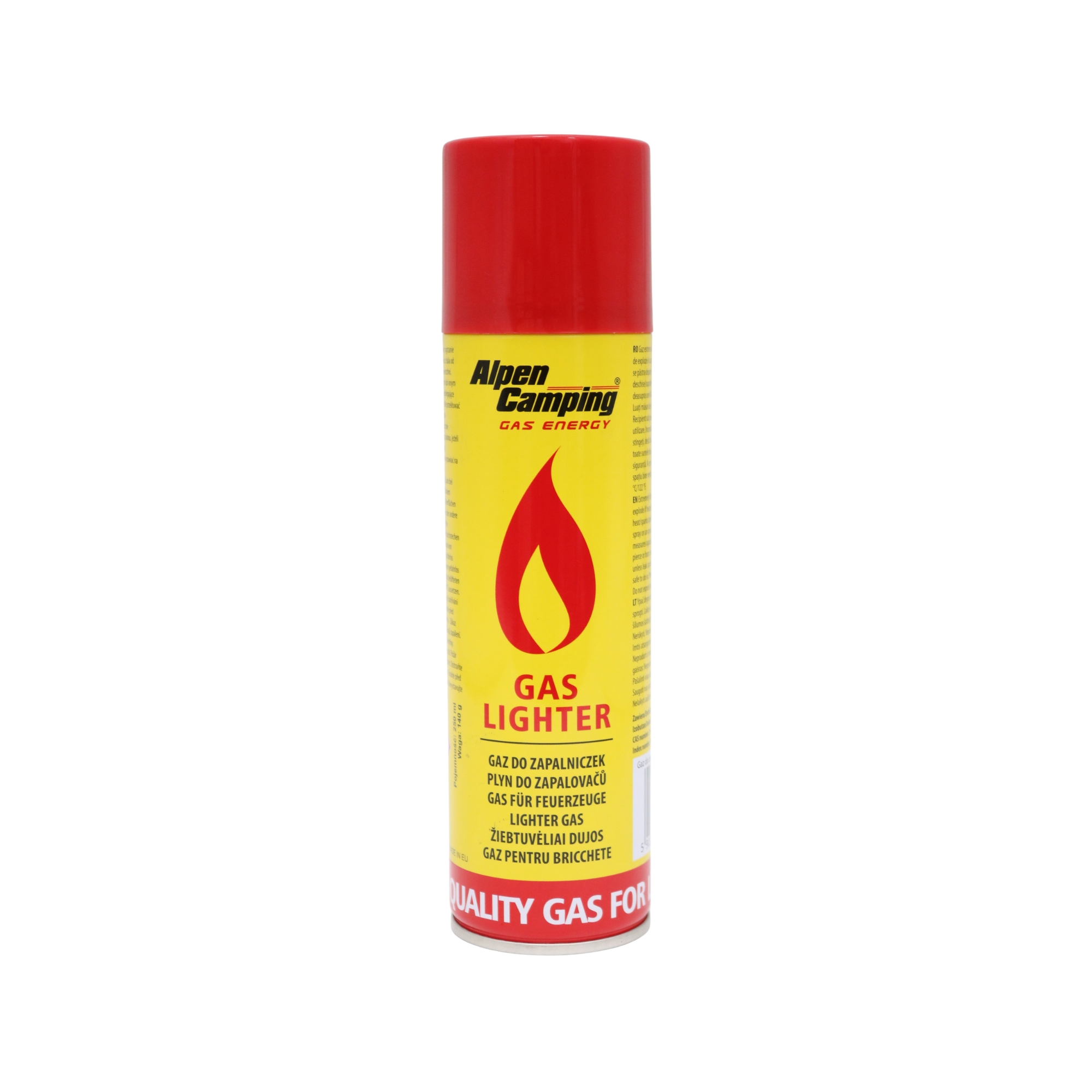 Gaz pentru reumplere brichete 140 g / 250 ml – Alpen Camping IK011