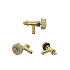 Robinet pirostrie GPL, alamă, reglaj flacără, racord furtun – MSA1242