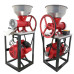 Mașină de tocat carne nr. 32 din fontă cu motor monofazic 2,5 kW, 220V, cadru negru + cuvă aluminiu