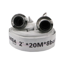 Furtun pompier cu mufe 2", 20 m, 8 bar