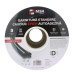 Garnitură etanșare cauciuc EPDM autodezivă, profil D (9 x 6 mm), negru, 100 m