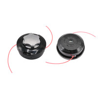 Tambur motocoasă, negru + aluminiu, M10 x 1.25, fir dublu – MSA1646