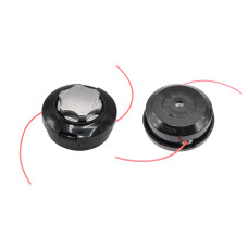 Tambur motocoasă, negru + aluminiu, M10 x 1.25, fir dublu – MSA1646