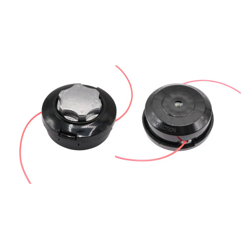 Tambur motocoasă, negru + aluminiu, M10 x 1.25, fir dublu – MSA1646