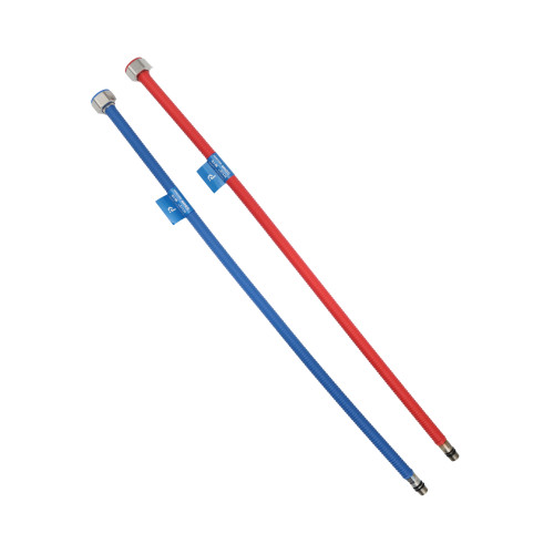 Racord inox flexibil 50 cm, H1/2" - M10, pentru baterie monocomandă