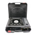 Aragaz camping portabil MSA2032 cu aprindere Piezo, pentru cartuș gaz tip spray, valiză transport inclusă