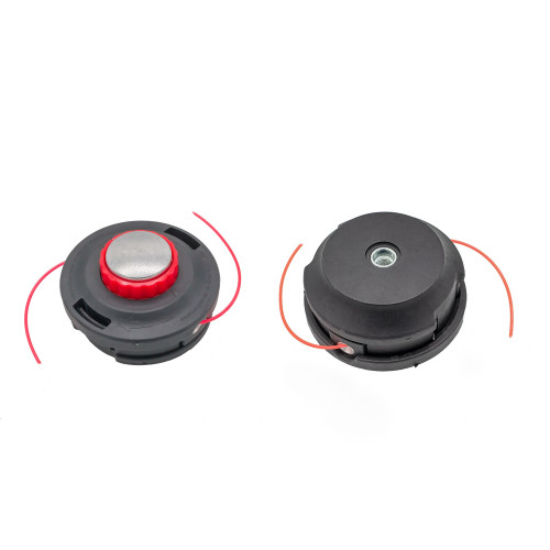 Tambur motocoasă, negru + roșu, M10 x 1.25, fir dublu, – MSA2740