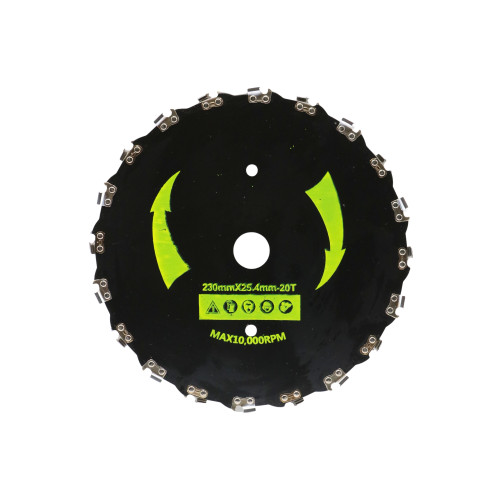 Disc motocoasă 230 x 25,4 mm x 20T cu lanț drujbă – MSA3126