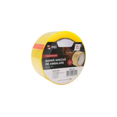 Bandă adezivă de ambalare 48 mm x 100 m, Transparentă – MSA3165