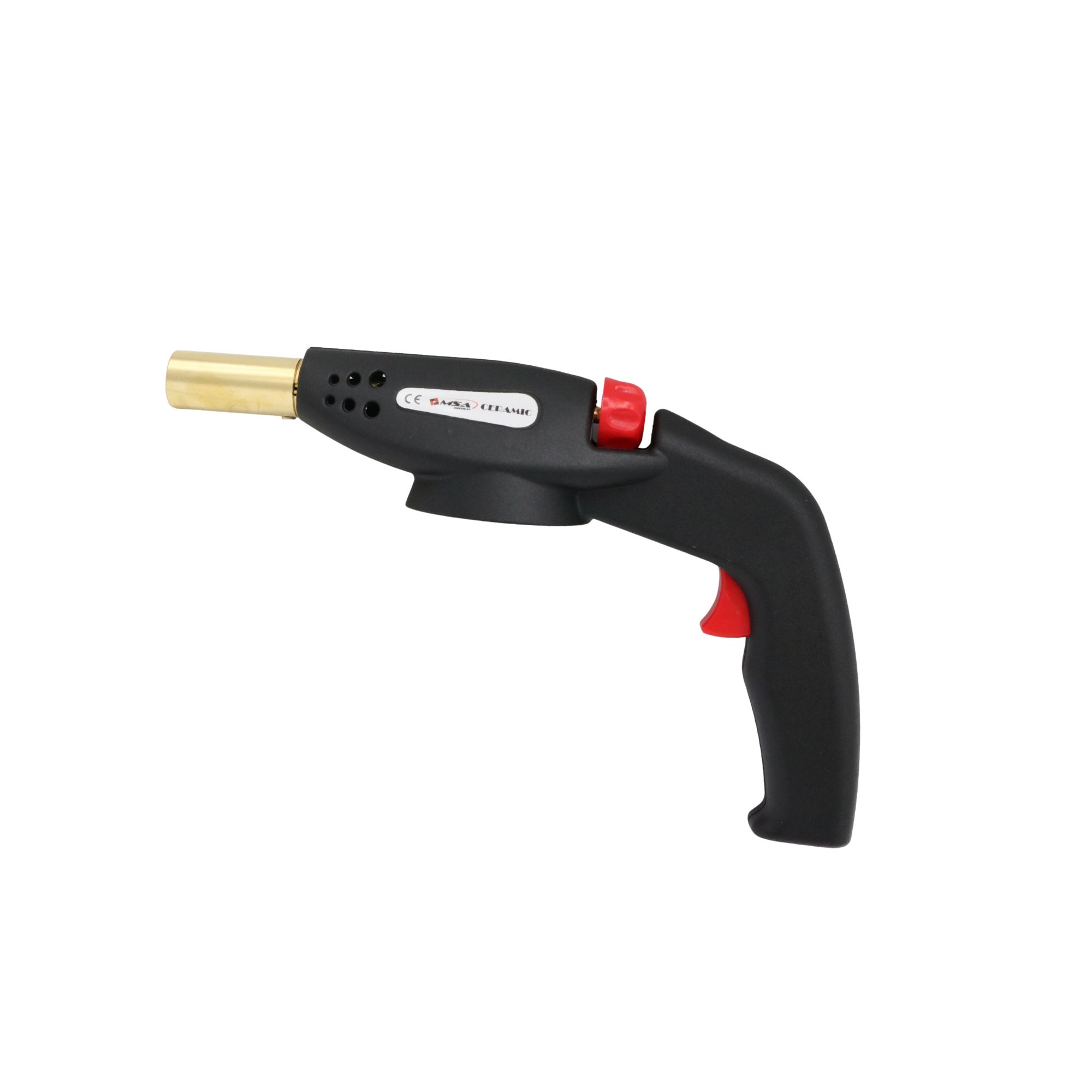 Cap arzător pe gaz, flacără 1350°C, reglabil, MSA