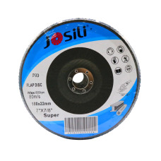 Disc lamelar albastru 180 x 22 mm P80, JOSILI, MSA3316