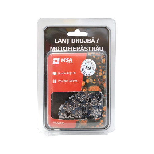 Lanț drujbă / motofierăstrău MSA, 22 dinți, pas 3/8 Pic. – MSA3490