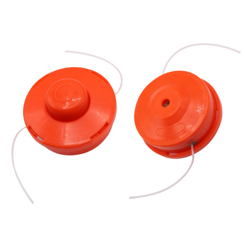 Tambur motocoasă plastic portocaliu, M10 x 1.25, fir dublu – MSA376