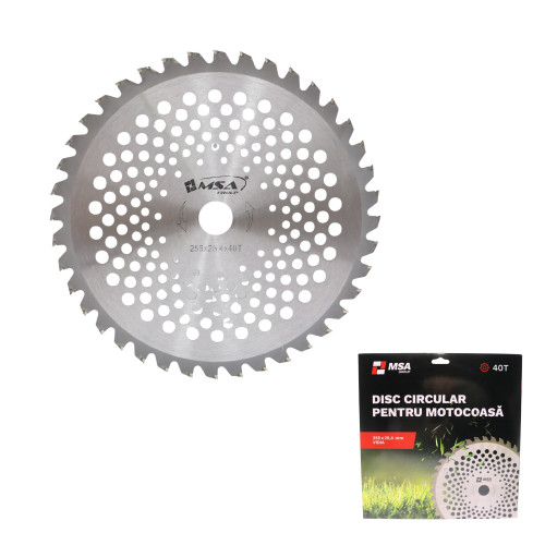 Disc motocoasă 255 x 25,4 mm x 40T VIDIA – MSA381