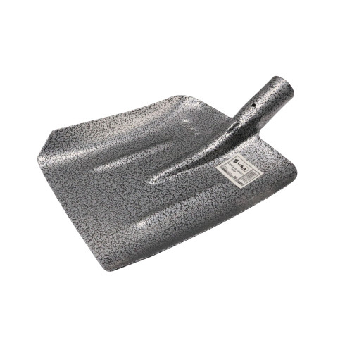 Lopată pătrată metalică gri, 720 g