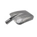 Lopată pătrată metalică gri, 720 g