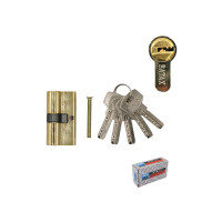 Butuc cilindru ușă 60 mm, 5 chei cu amprentă – MSA695