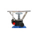 Aragaz camping metal cu aprindere piezo Nurgaz, pentru cartuș gaz 190 g