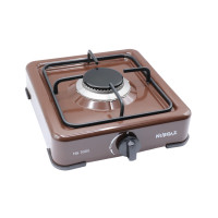 Aragaz cu 1 ochi Nurgaz NG3005, 2.3 kW, 28 x 26 cm, alimentare GPL, maro