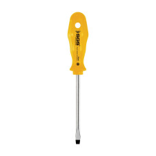 Șurubelniță dreaptă (plată) SGS Yellow Series Cr-V, 6 x 150 mm, mâner ergonomic