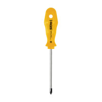 Șurubelniță cruce (Phillips) SGS Yellow Series Cr-V, 6 x 125 mm, mâner ergonomic