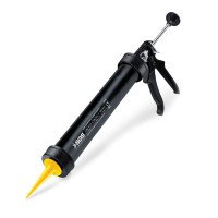 Pistol pentru silicon tip „Sausage”, din aluminiu, 600 ml, SGS