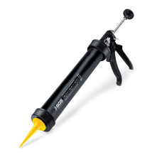 Pistol pentru silicon tip „Sausage”, din aluminiu, 600 ml, SGS