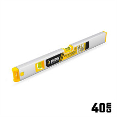 Nivelă aluminiu profesională cu magnet, 40 cm cu 2 indicatori, SGS