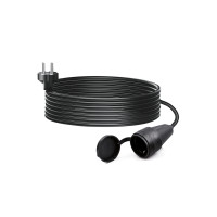 Prelungitor cauciuc 1 priză SGS, 3 x 1,5 mm, 10 m, 250 V, IP44