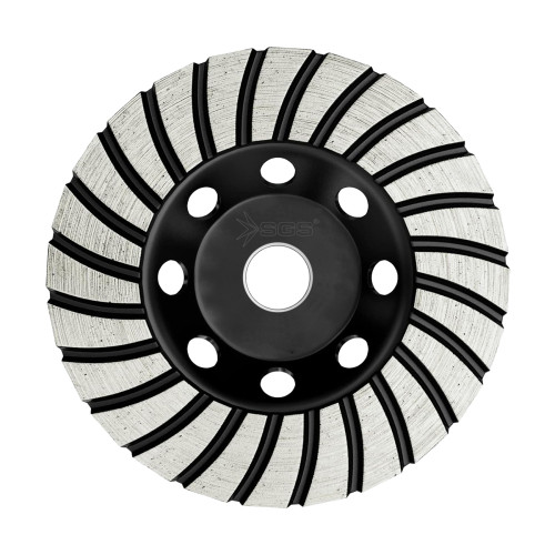 Disc cupă diamantat turbo Ø180 mm pentru beton, granit, marmură, piatră – SGS2312