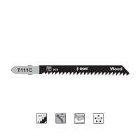 Set 5 pânze decupaj T111C pentru lemn 100 x 7.9 mm, Clean Cut