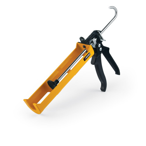 Pistol manual pentru silicon, din aluminiu