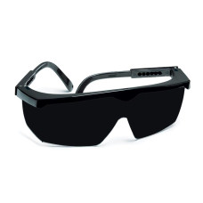 Ochelari de protecție Classic, lentilă neagră din policarbonat rezistent la impact, filtru UV