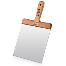 Spatulă Profesională pentru Glet SGS405 – Lamă Inox 0.70 mm, Mâner Lemn, 20 cm