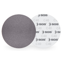 Disc Abraziv cu Scai 115 mm P40 SGS – Velcro, Șmirghel Profesional pentru Lemn, Metal și Finisaje