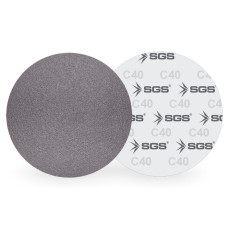 Disc Abraziv cu Scai 115 mm P40 SGS – Velcro, Șmirghel Profesional pentru Lemn, Metal și Finisaje