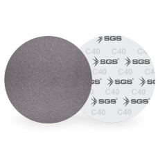 Disc Abraziv cu Scai 115 mm P60 SGS – Velcro, Șmirghel Profesional pentru Lemn, Metal și Finisaje