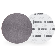 Disc Abraziv cu Scai 115 mm P80 SGS – Velcro, Șmirghel Profesional pentru Lemn, Metal și Finisaje