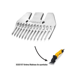 Pieptene Rezervă Mașină de Tuns Oi SGS PLUS SGS5199 – Profesional, 5 Bucăți/Cutie