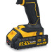 Bormașină cu acumulator, 20V 1.5Ah Li-Ion, 35 Nm, 2 viteze, mandrină rapidă Auto-Lock