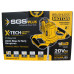 Mixer vopsea și mortar fără fir SGS X-TECH, 2 acumulatori 20V 4.0Ah, motor fără perii, 600RPM, M14, Ø120mm