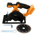 Fierăstrău circular ( fara acumulator si incarcator), SGS X-TECH, Ø125 mm, Brushless, 6500 RPM, 2x chei incluse + disc diamantat
