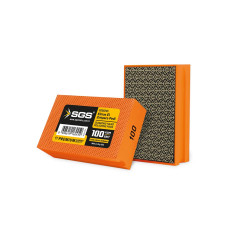 Burete abraziv diamantat pentru șlefuire manuală P100 – SGS