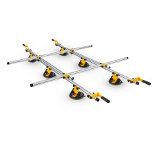 Ventuze transport plăci granit mari 320 x 160 cm, sistem profesional manipulare plăci ceramice și granit SGS941