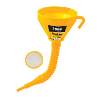 Pâlnie spiralată, 160 mm, cu sită din oțel inoxidabil, plastic rezistent