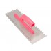 Gletiera inox, cu dinti de 8 mm, 35 x 12 cm